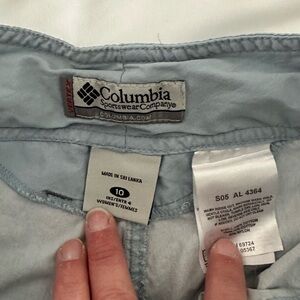 Columbia Light Blue Women's Shorts